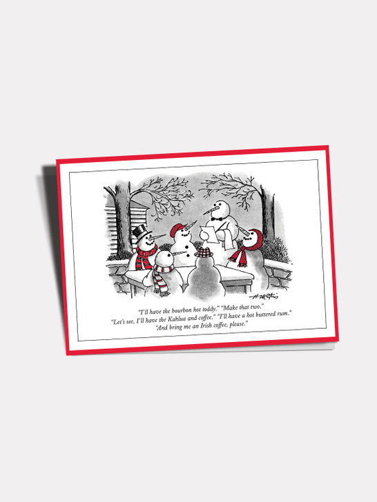 Warm Drinks Christmas Cards | New Yorker Christmas Card