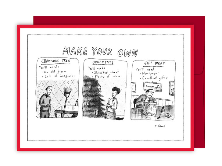 Make Your Own - New Yorker Cartoon Christmas Card - NYX074