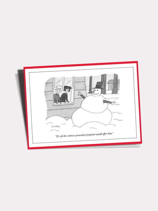 Witness Protection Christmas Cards | New Yorker Christmas Card