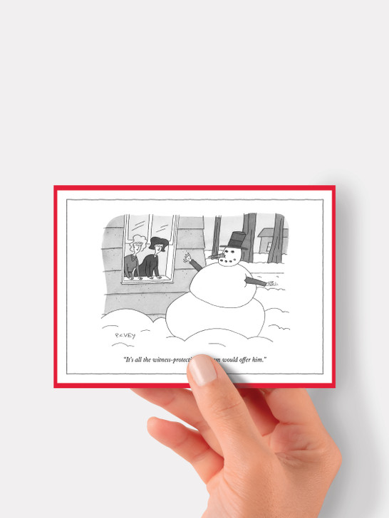 Witness Protection Christmas Cards | New Yorker Christmas Card