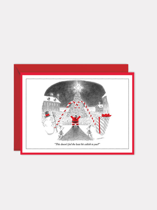 Bit Cultish | New Yorker Christmas Cartoon Card