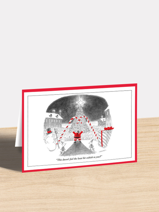 Bit Cultish | New Yorker Christmas Cartoon Card