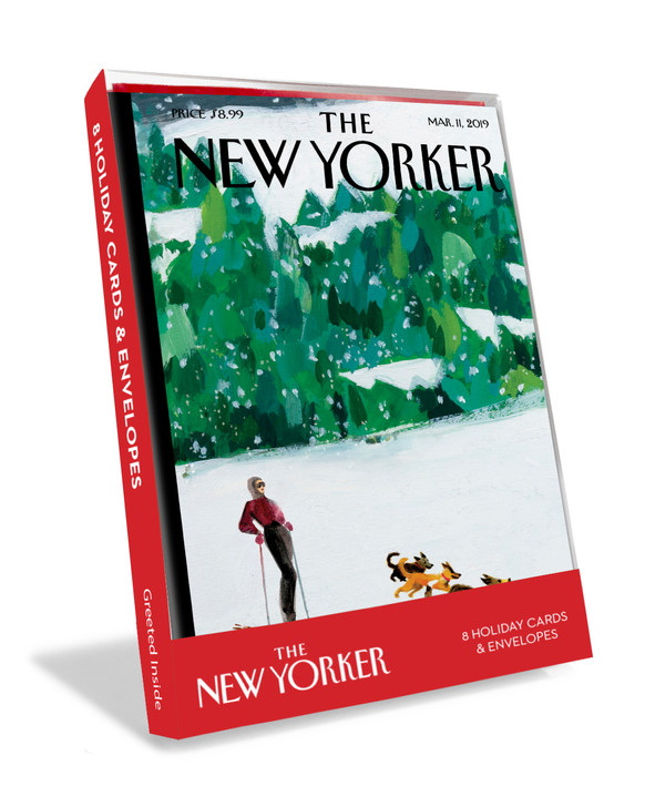 Off The Path | New Yorker Christmas Cover Card