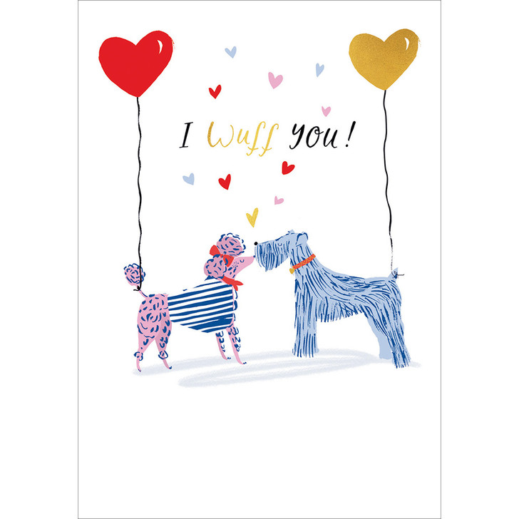 Puppy Love - Woodmansterne Valentine Card - G464751