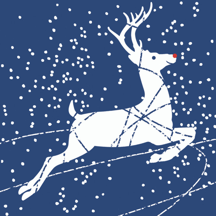 PXJF3065 - RUDOLPH - PACK OF 5 CARDS