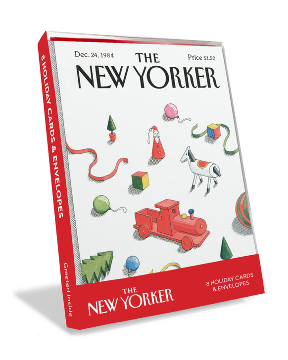 Christmas Toys | New Yorker Christmas Cover Card