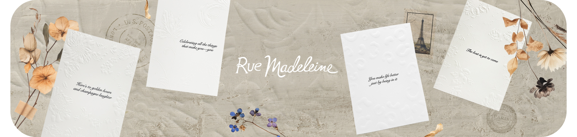 Rue Madeleine Banner