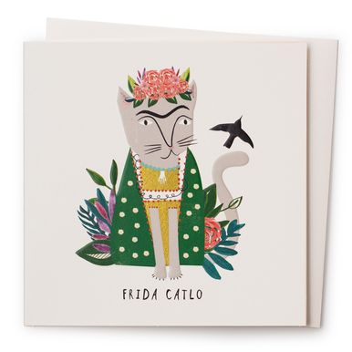 Frida Catlo Artist Cat Collar By Niaski