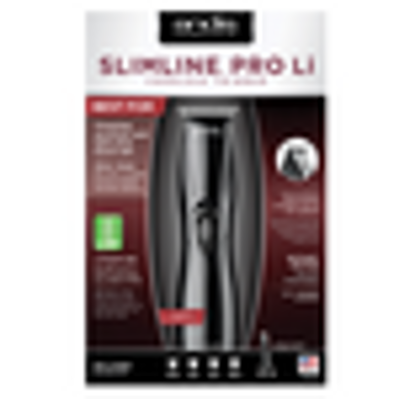 Andis Professional Slimline Pro Li Trimmer (Black)