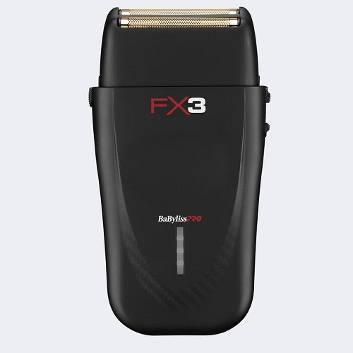 BaByliss PRO FX3 Black Double Foil Cordless Shaver