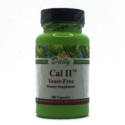 Cal II Yeast Free™ 100 Capsules