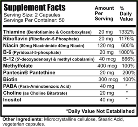 Activated B-Complex 100 Capsules