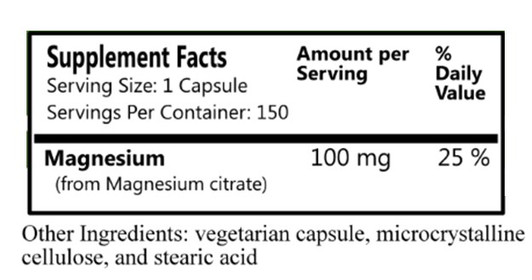 Magnesium Citrate