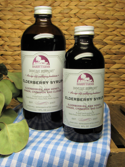 Darby Farms Elderberry Syrup 8 oz