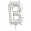 E2801 SILVER LETTER B FOIL 35cm