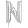 E2787 SILVER LETTER N FOIL 35cm