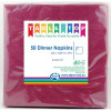 380252 BURGUNDY DINNER 40 X 40CM PACK 50