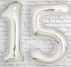 large numbers various colour and numbers selection on weights ribbon