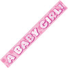 10876- A BABY GIRL PRISMATIC  BANNER 3.6M