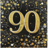 SPARKLING FIZZ BLACK GOLD 90 NAPKINS PACK 16