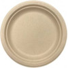 ECO SUGARCANE LUNCH PLATES 180MM NATURAL