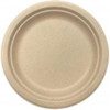 ECO SUGARCANE LUNCH PLATES 230MM NATURAL PACK 10