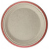 ECO SUGARCANE LUNCH PLATES 230MM ROSE GOLD PACK 10