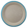 ECO SUGARCANE LUNCH PLATES 230MM LIGHT BLUE PACK 10