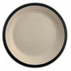 ECO SUGARCANE LUNCH PLATES 230MM BLACK PACK 10