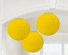YELLOW PAPER LANTERN 20CM ( 8 INCH ) FROM $2.95
