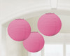 PINK PAPER LANTERN 20CM ( 8 INCH )