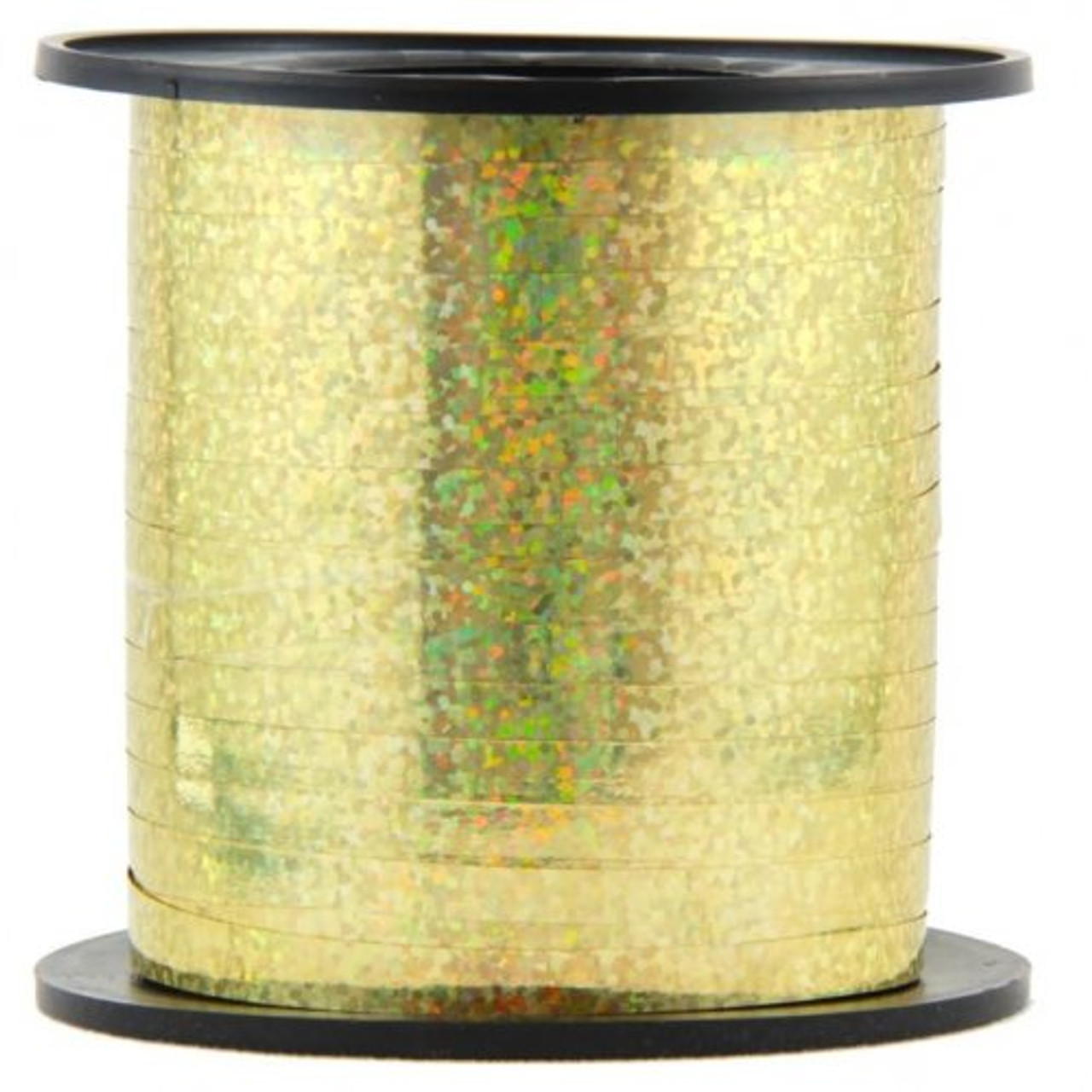 HOLOGRAPHIC GOLD CURLING RIBBON 225m Code 205242