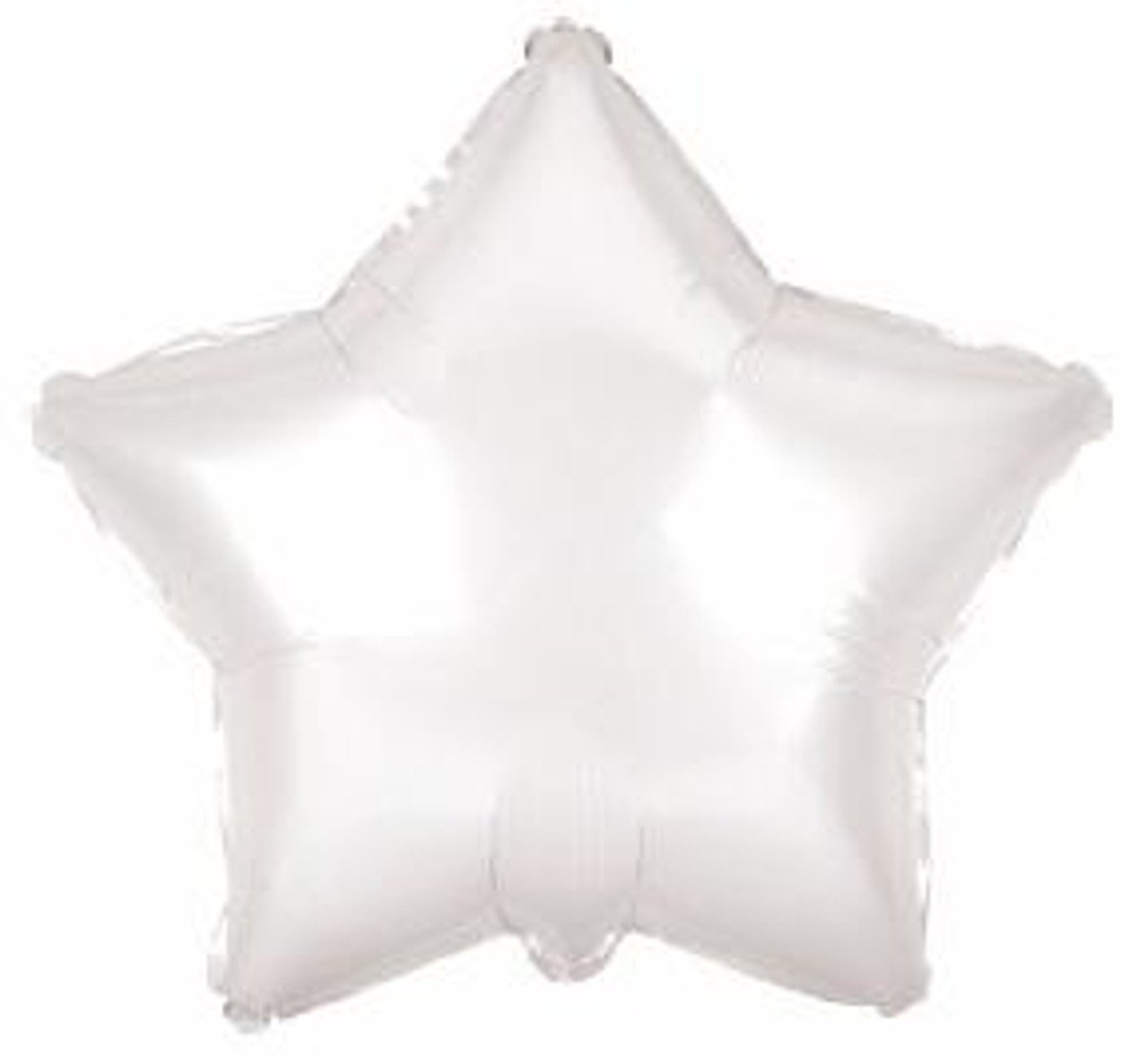 E4174 WHITE STAR FOIL 45cm