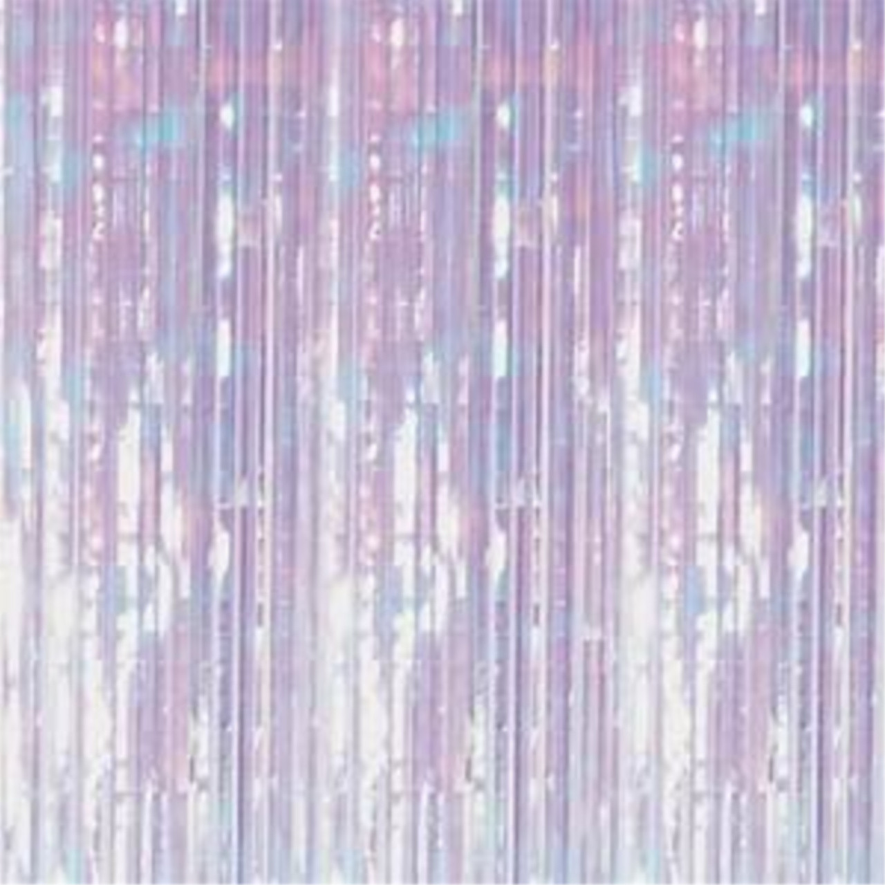 E4947 FOIL CURTAINS IRIDESCENT 90CM X 2M