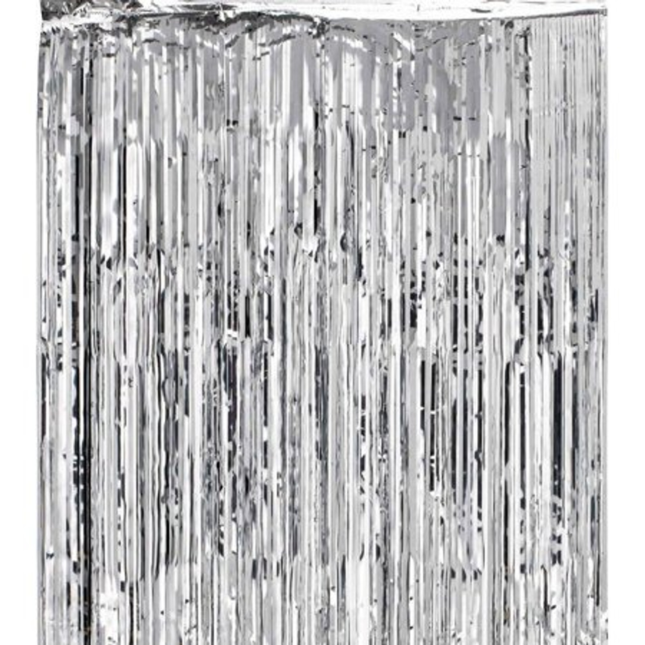 E5008S FOIL CURTAIN SILVER 90CM X 2M