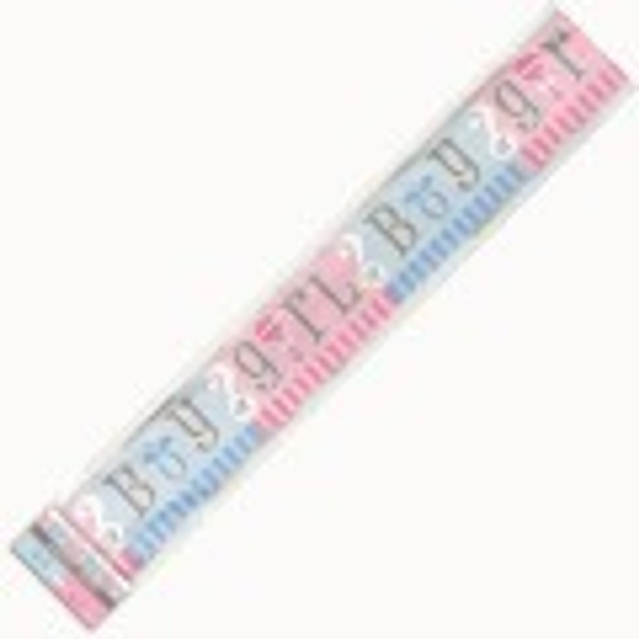 47398 BABY REVEAL FOIL BANNER 3.6M