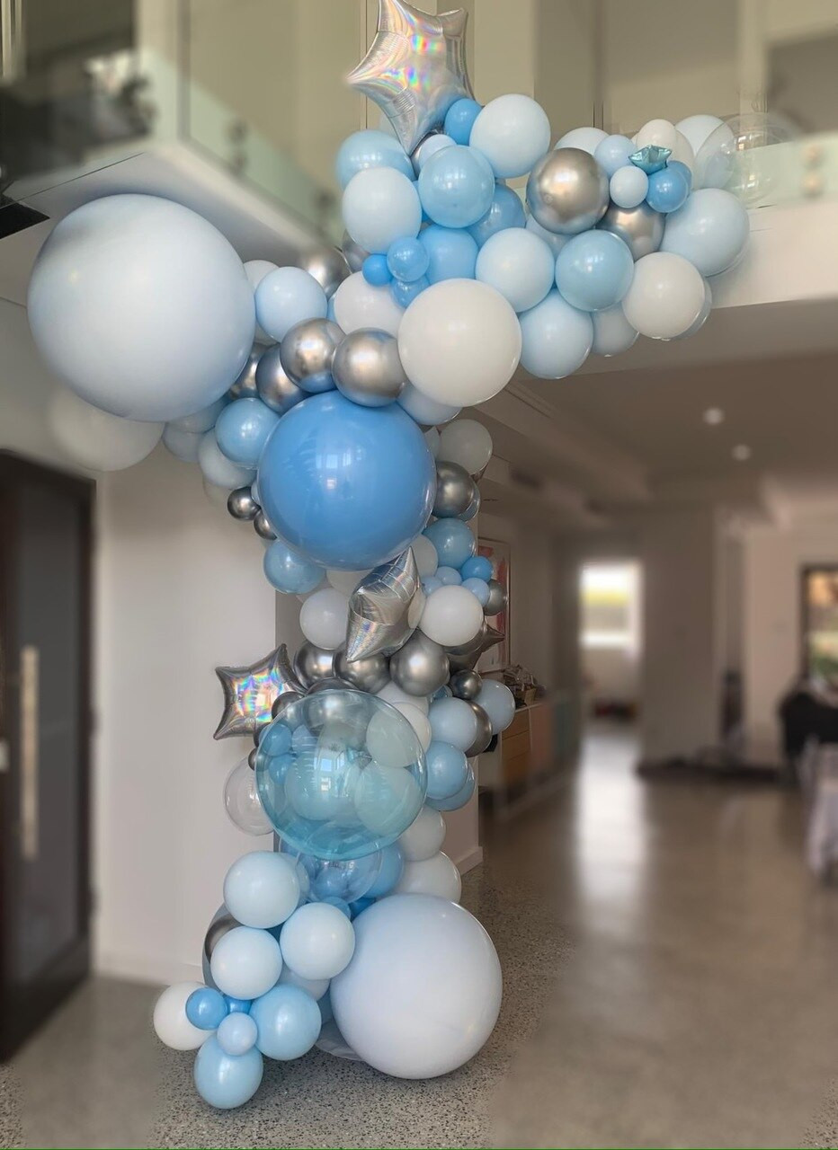 BALLOON GARLAND DELUXE  - 3 METRE  (installation &delivery additional)