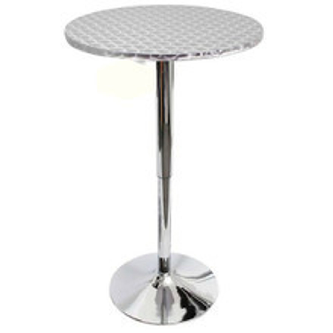 Chrome Cocktail Bar Table