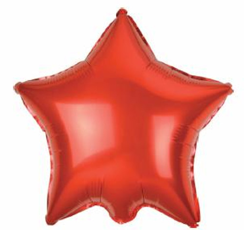 E4166 RED STAR FOIL 45cm