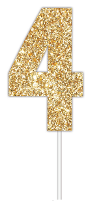 E4089 GOLD GLITTER TOPPER 4