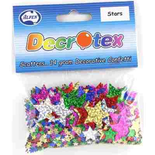 108346 ASSORTED STARS 14gms