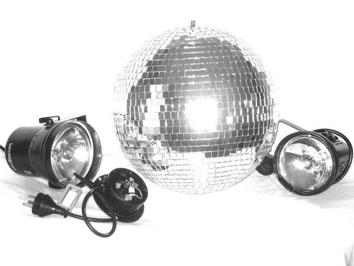 Mirror Ball & Spots - Coloured