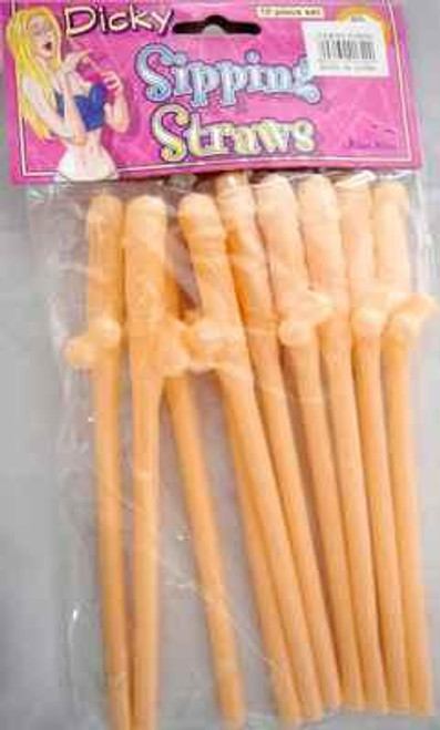 SJ8050 DICKY SIPPING STRAWS PACK 10