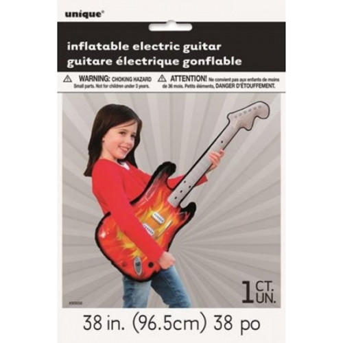 90656 INFLATABLE ELECTRIC GUITAR