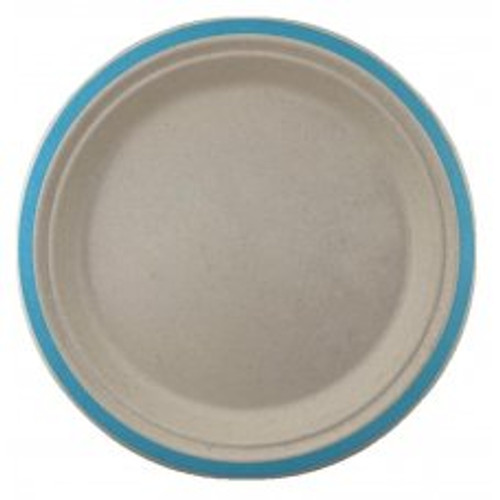 ECO SUGARCANE LUNCH PLATES 180MM LIGHT BLUE