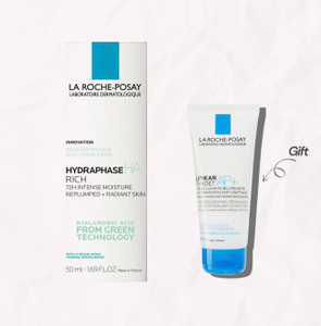 Hydraphase HA Rich 72h La roche-posay Moisture