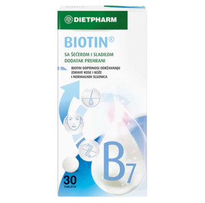 Biotin Dietpharm 30 Tablets