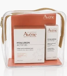 Avène Hyaluron Activ B3 Multi-Intensive Night Cream 40ml + Hyaluron Activ B3 Plumpimg Serum 10ml Free