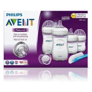 Avent Newborn Starter Set Natural-Plain SCD838/11