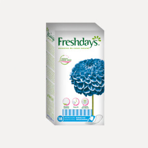 Freshdays Ladies Pads Single 18 Pads